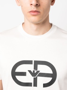 Emporio Armani T-shirts and Polos White - Img 4