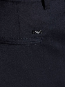 Emporio Armani Trousers Blue - Img 2