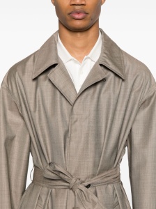 Emporio Armani virgin-wool trench coat - Img 4
