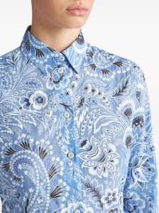 Etro Shirts Clear Blue - Img 3