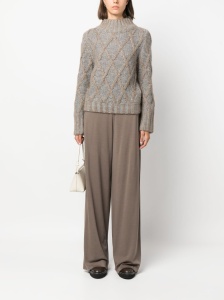 Fabiana Filippi Trousers Brown - Img 2