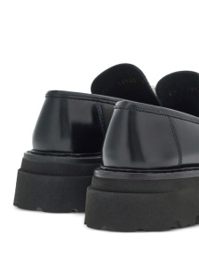 Ferragamo Gancini-buckle Leather Loafers - Img 4