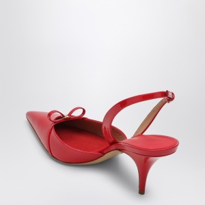 Ferragamo Gylla 70 Slingback in flame red - Img 2