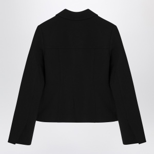 GANNI Black jacket in crêpe - Img 2