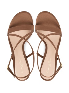Gianvito Rossi Sandals Leather Brown - Img 2