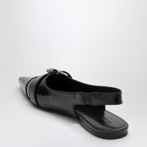 Givenchy Voyou black leather slingback - Img 2