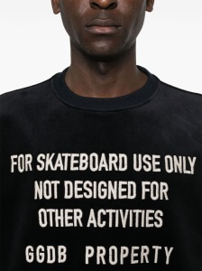 Golden Goose crew neck sweatshirt with embroidered lettering - Img 4