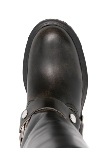 Golden Goose leather biker boots - Img 2