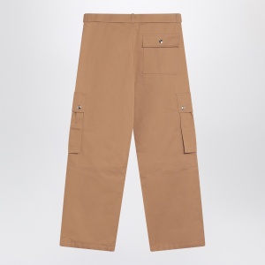 JACQUEMUS Camel-coloured cargo trousers - Img 2