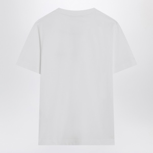JACQUEMUS White T-shirt with logo patch - Img 2