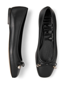 Jimmy Choo Elme Flat with Pearl embellishment - Img 3