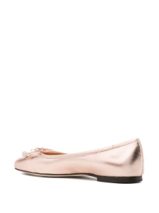 Jimmy Choo Elme metallic ballerina shoes - Img 3