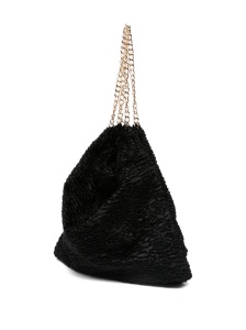 La Milanesa Chain-strap textured shoulder bag - Img 3