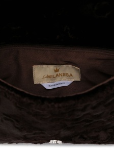 La Milanesa Textured buckle shoulder bag - Img 4