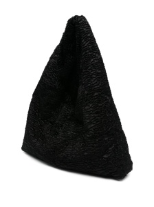 La Milanesa Textured triangular shoulder bag - Img 3