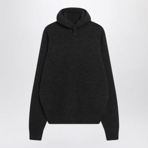 LEMAIRE Brown hooded sweater