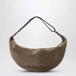 LEMAIRE Quiver Pick Bag in light brown suede - Img 2