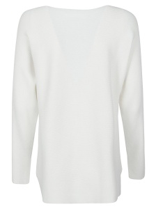 Liviana Conti Sweaters White - Img 2