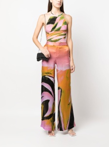LOUISA BALLOU Trousers Yellow - Img 2