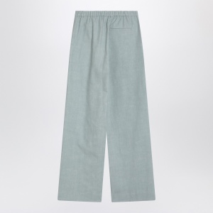 LouLou De Saison Gray fog pants in cotton blend - Img 2