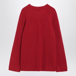 LouLou De Saison Kara burgundy cashmere jumper - Img 2