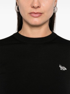 Maison Kitsuné Maison Kitsune Baby Fox-patch sweater - Img 3