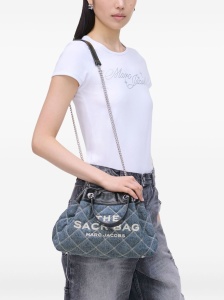 Marc Jacobs The Quilted Denim Chain Sack Bag - Img 3