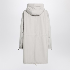 Max Mara Studio Light beige cotton blend parka - Img 2