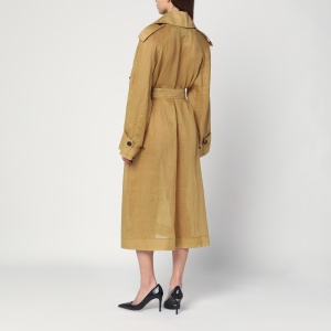 MKDT Studio Double-breasted Cici trench coat in ramie - Img 2