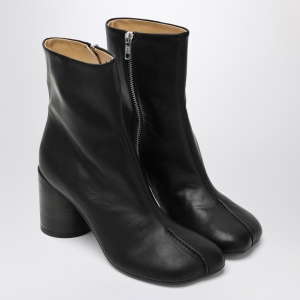 MM6 Maison Margiela Black Anatomic ankle boots