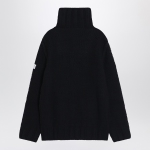 MM6 Maison Margiela Black wool turtleneck sweater - Img 2