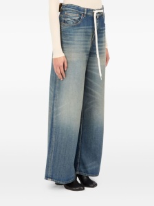 MM6 Maison Margiela Jeans Clear Blue - Img 3