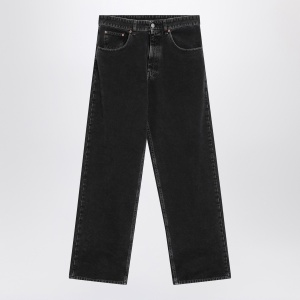 MM6 Maison Margiela Wide jeans in black denim