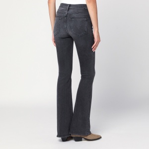 Mother The Weekender cropped jeans in grey - Img 2