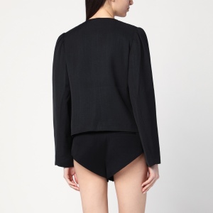 NAMACHEKO Regiment black jacket in silk blend - Img 2