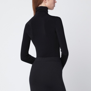 Off White Off-White™ Black turtleneck top with OFF logo - Img 2