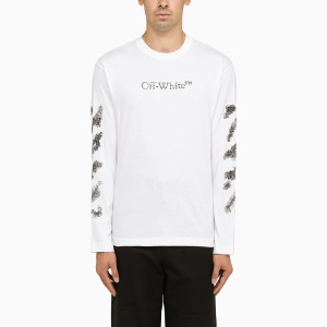 Off White Off-White™ White long-sleeved T-shirt