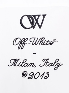 Off White Shirt with embroidery - Img 4