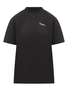 Off White T-shirts and Polos Black