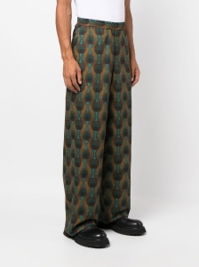 OZWALD BOATENG Trousers Orange - Img 4