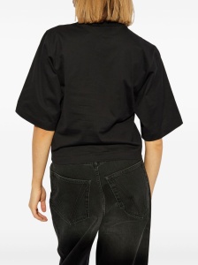 Palm Angels crop T-shirt with logo - Img 3