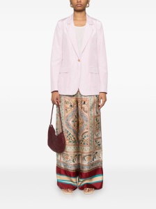 Pierre Louis Mascia Aloe silk palazzo pants - Img 3