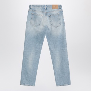 PT Torino Denim Light blue jeans with washed effect - Img 2