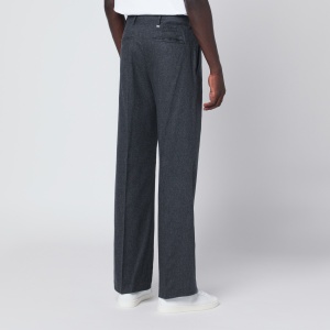 PT Torino Gray wool and cashmere trousers - Img 2