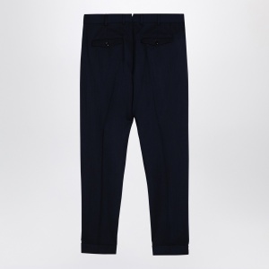 PT Torino Rebel navy virgin wool trousers - Img 2