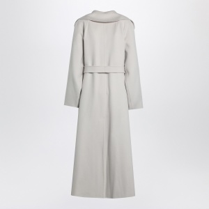 S Max Mara Ivory wool robe coat - Img 2
