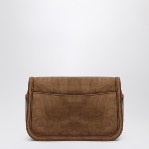 Saint Laurent Borsa Solferino medium in suede Caramel Cognac - Img 2