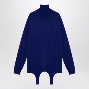 Saint Laurent Electric blue turtleneck with garter - Img 2