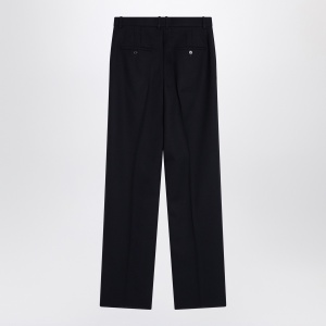 Saint Laurent High-waisted blue wool pants - Img 2