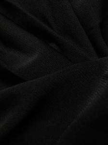 Saint Laurent semi-sheer one-sleeve long dress - Img 3